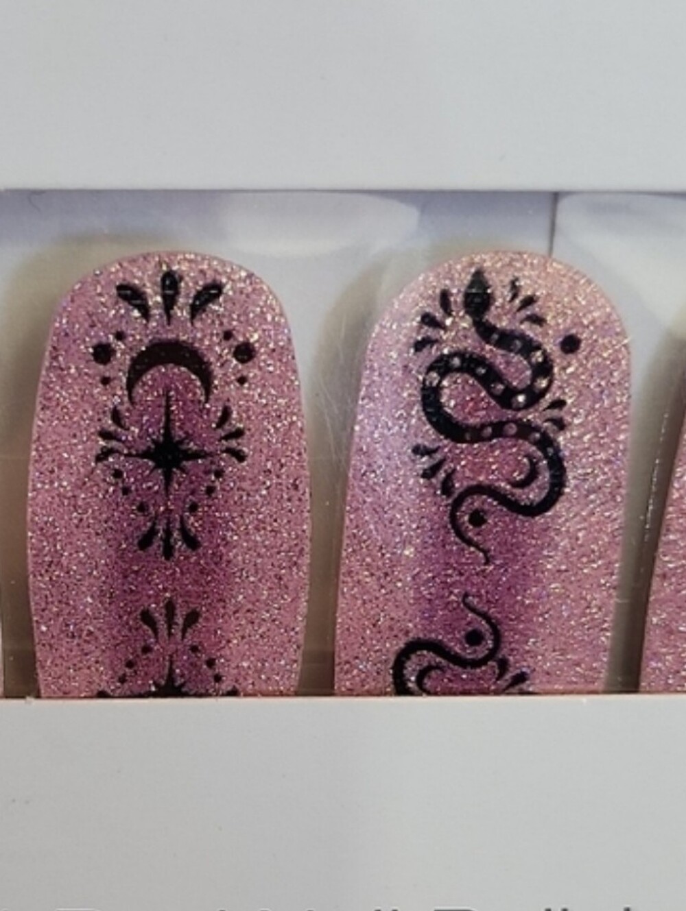 💅B2G1 👉*NWT* COLOR STREET "GALACTIC GURU" 100% NAIL POLISH STRIPS ~PINK SNAKES